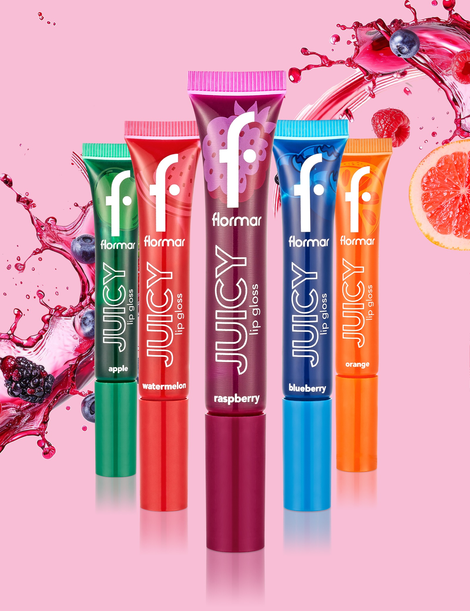 Juicy Lip Gloss Flormar shoot